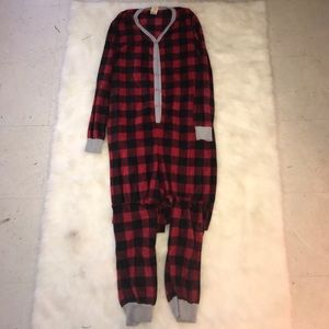 Faded Glory Intimates & Sleepwear - Red Plaid Christmas Onesie Faded Glory Intimates & Sleepwear - Red Plaid Christmas Onesie