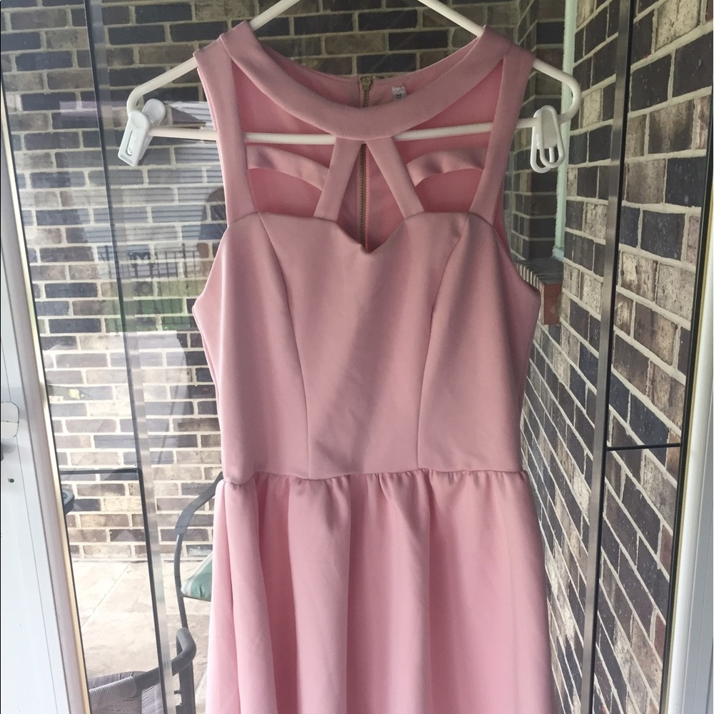 Light pink dress