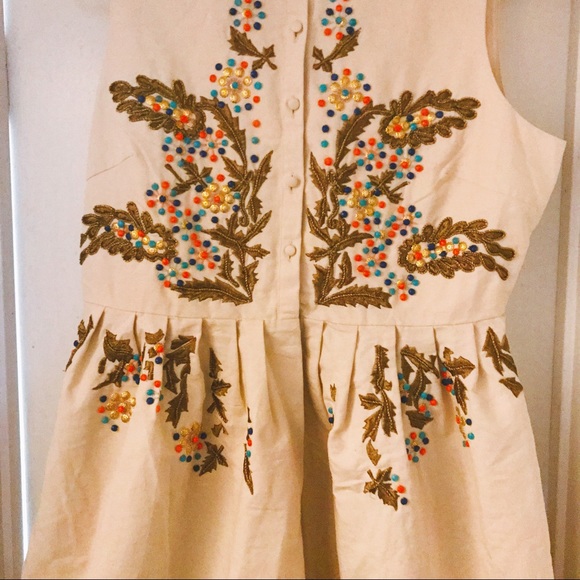 Asos Shirt dress with Habanero Embroidery - Picture 5 of 6