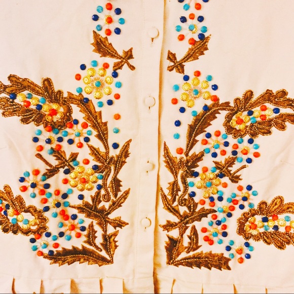 Asos Shirt dress with Habanero Embroidery - Picture 6 of 6