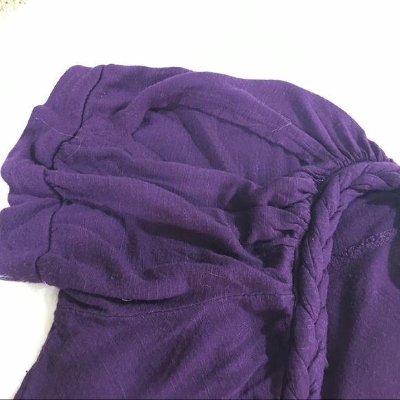 Plum Short Sleeve Top! - Picture 3 of 3