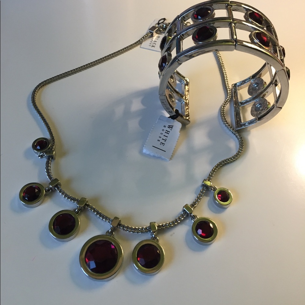 Necklace and cuff bundle