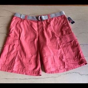 Guava Club Room Chinos Shorts With Grey Belt