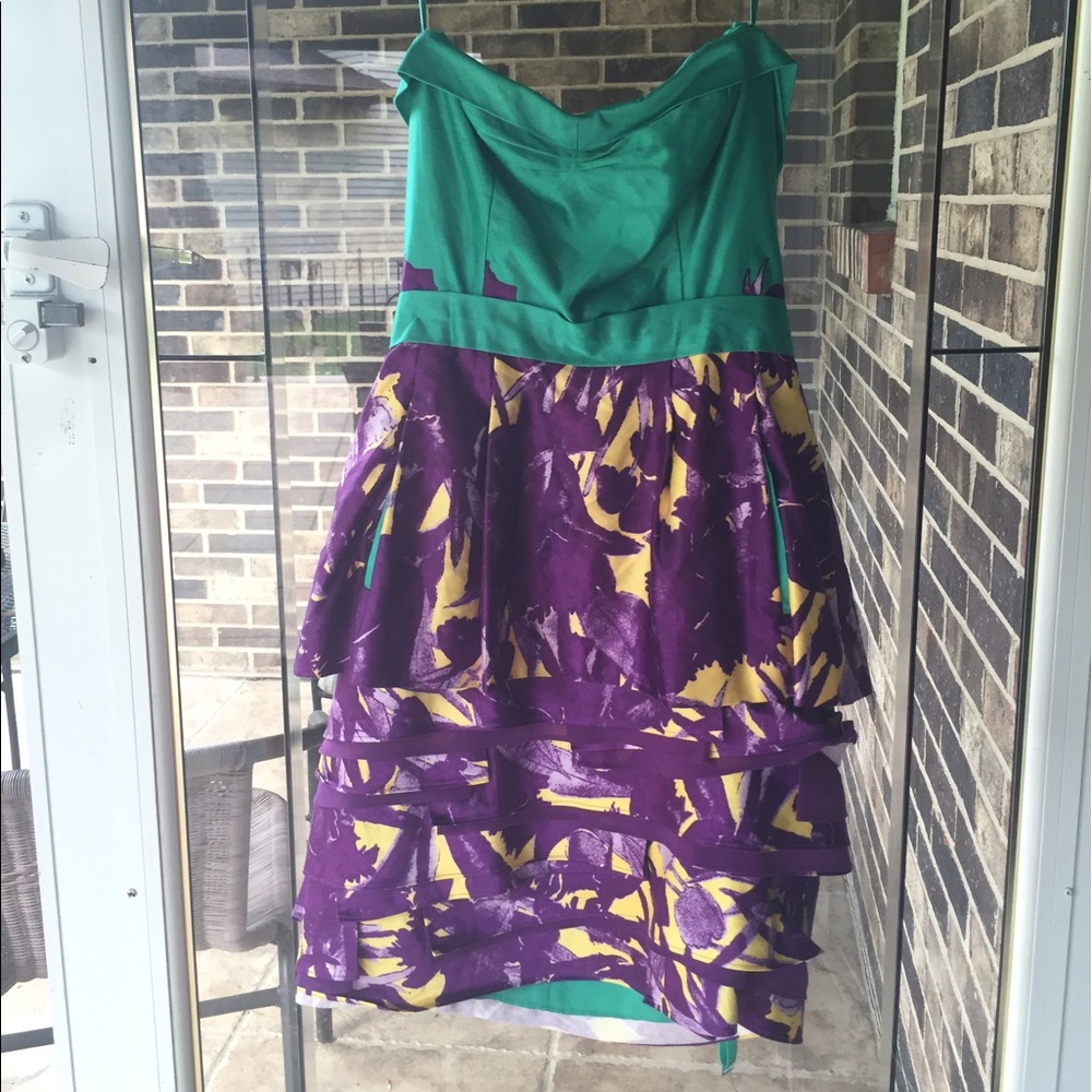 Strapless Homecoming dress