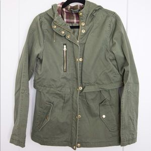 TOPSHOP OLIVE UTILITY JACKET