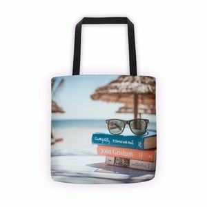 Book and sunglass bag