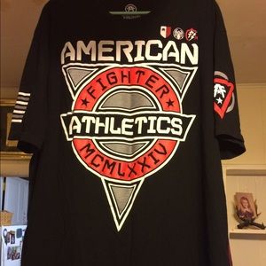 NWOT Affliction American Fighter XXL T