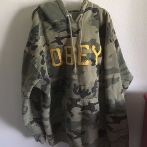Obey Camo Hoodie