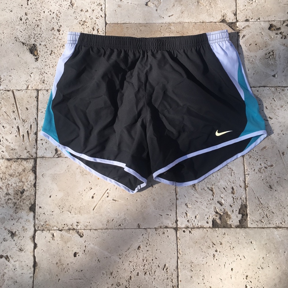 NIKE Gray&Blue Running Shorts