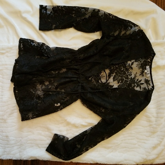 ***SOLD***Rat And Boa Lace Romper large New - Picture 3 of 6