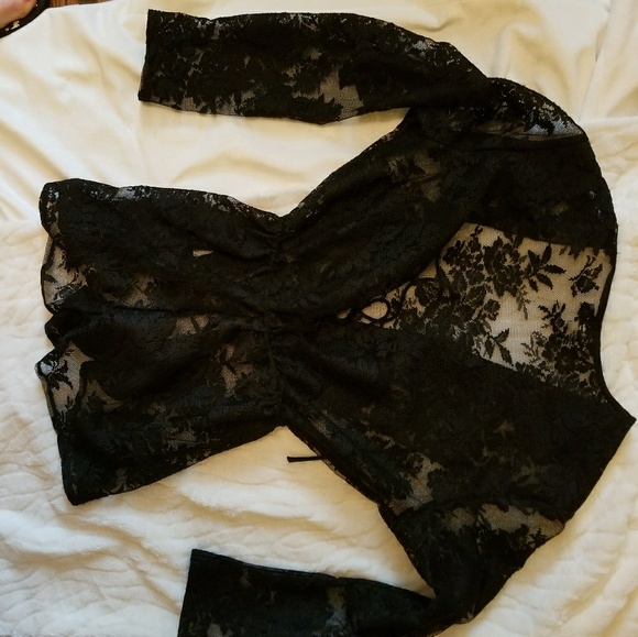 ***SOLD***Rat And Boa Lace Romper large New - Picture 4 of 6