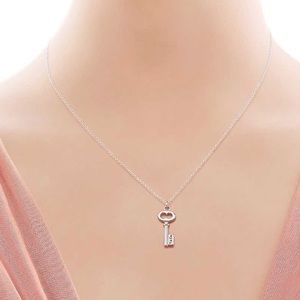 Tiffany and Co Key Necklace