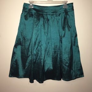 Emerald party skirt