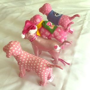 Victoria's Secret PINK plush dogs