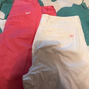 two pairs of size 4 vineyard vine pants