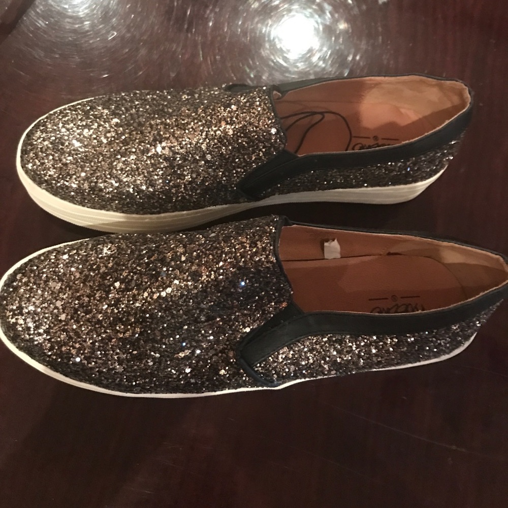 Sparkly sneakers