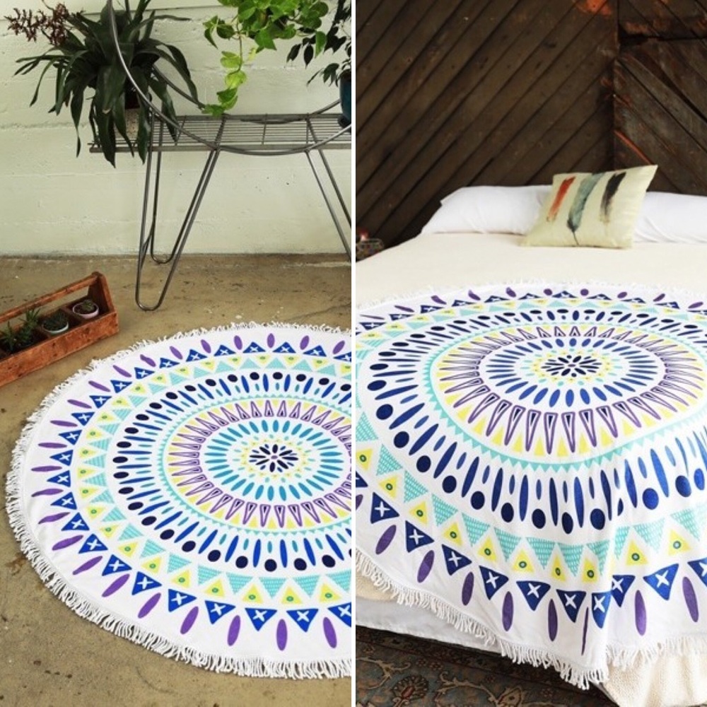 Round Beach Towel