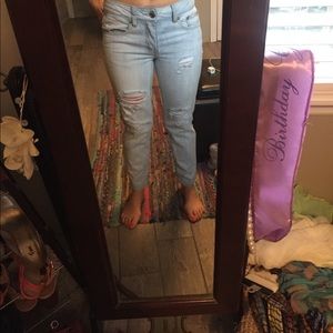 American Eagle boy crop jeans- NEVER WORN