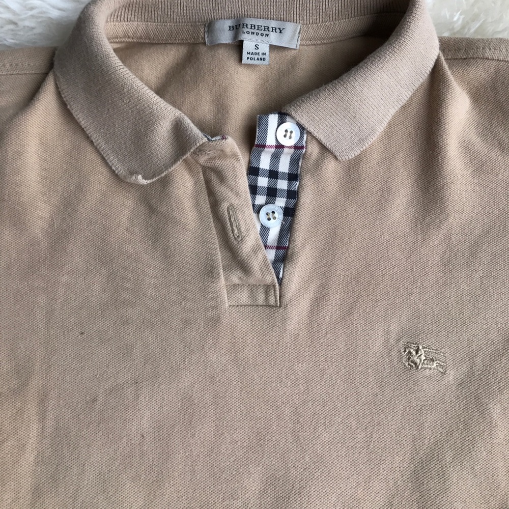 Authentic Burberry polo!  Size small