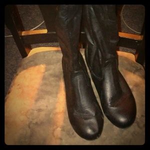 Black Leather Boots