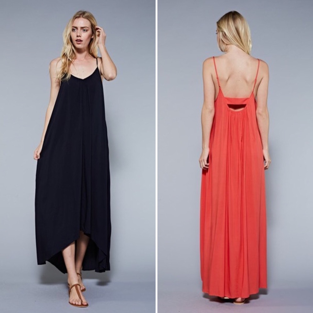 Back Space Maxi Dress