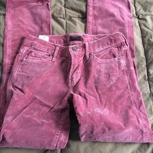 Mother skinny corduroys