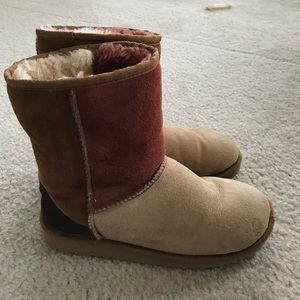 UGG patchwork boot
