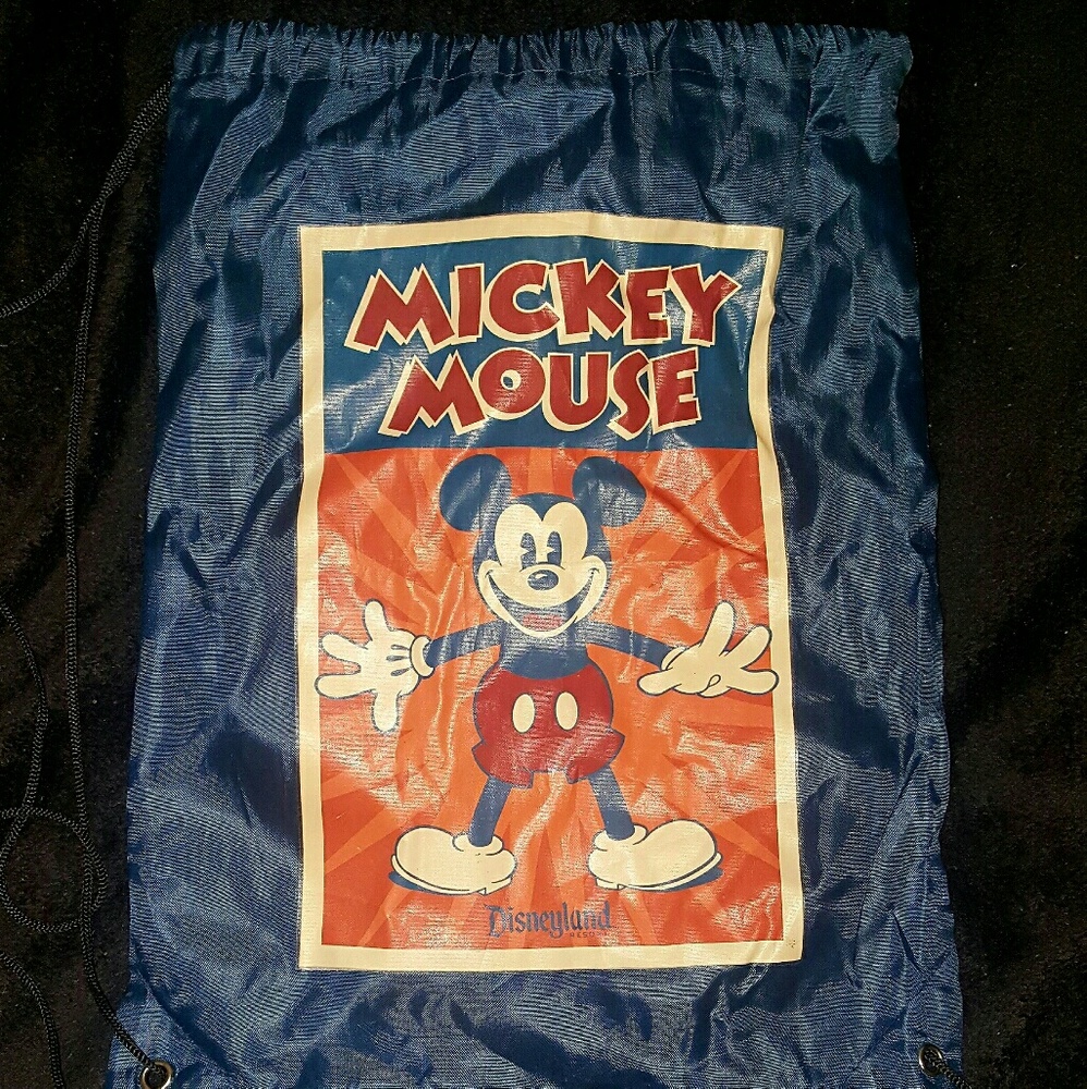 Vintage Mickey Mouse Drawstring Bag