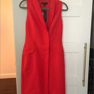 Banana republic sleeveless tuxedo dress