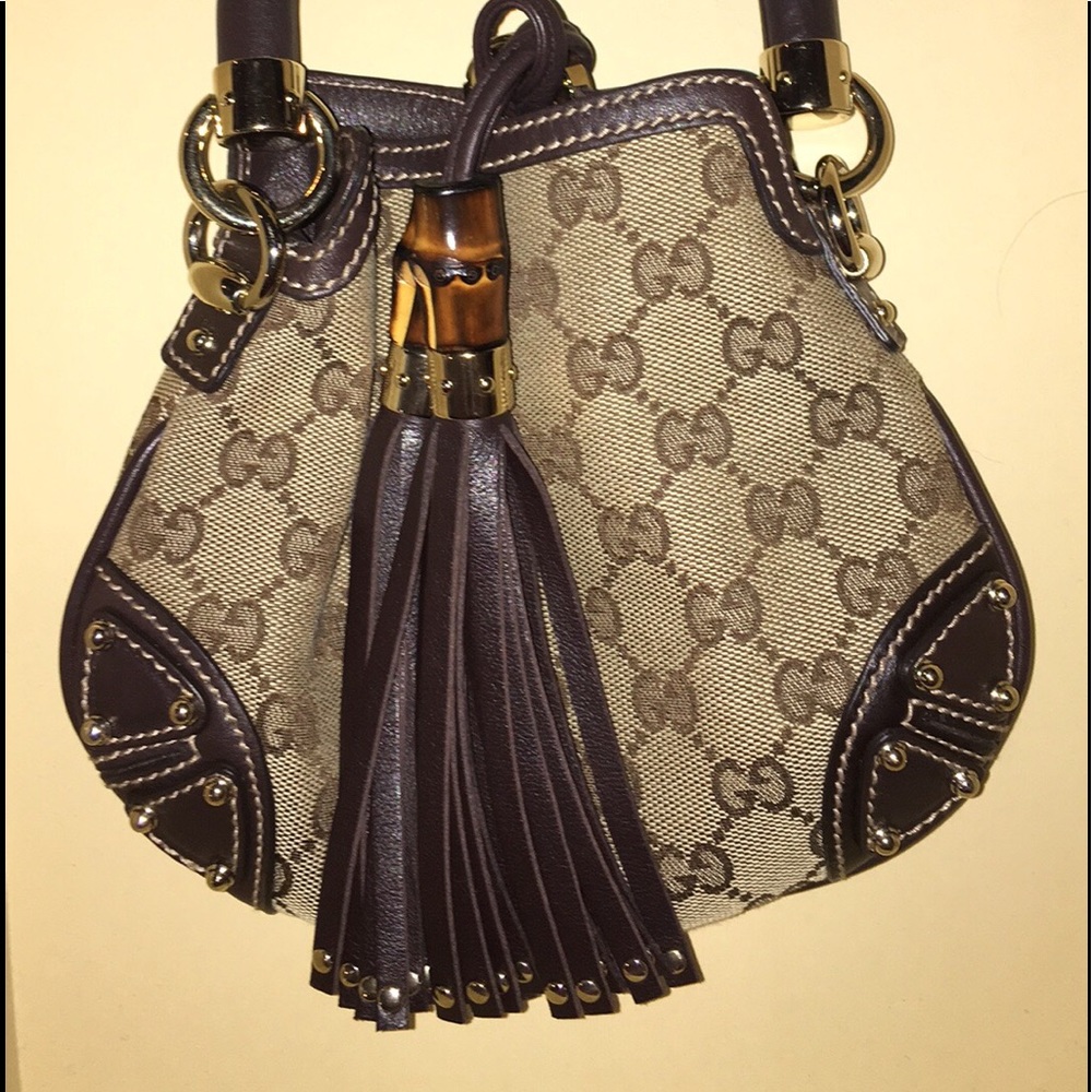 Gucci Indy Hobo GG Canvas Mini purse