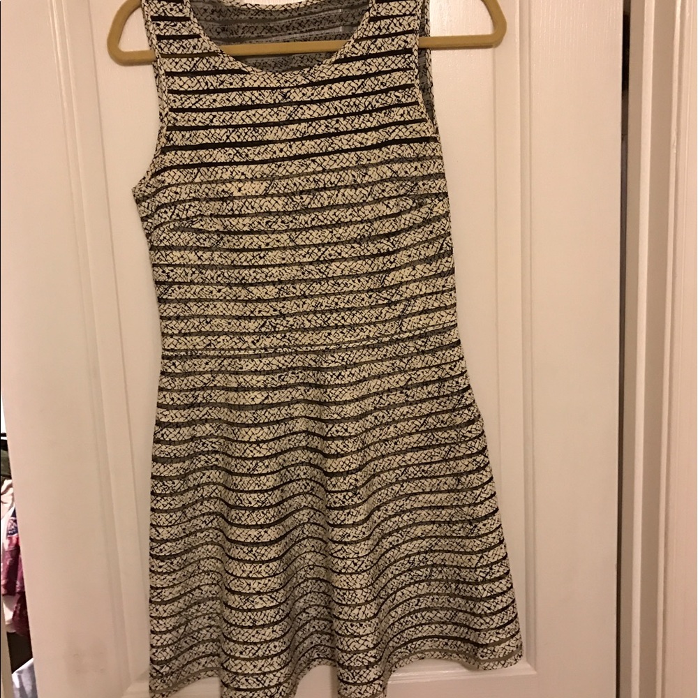 Black and White boutique dress