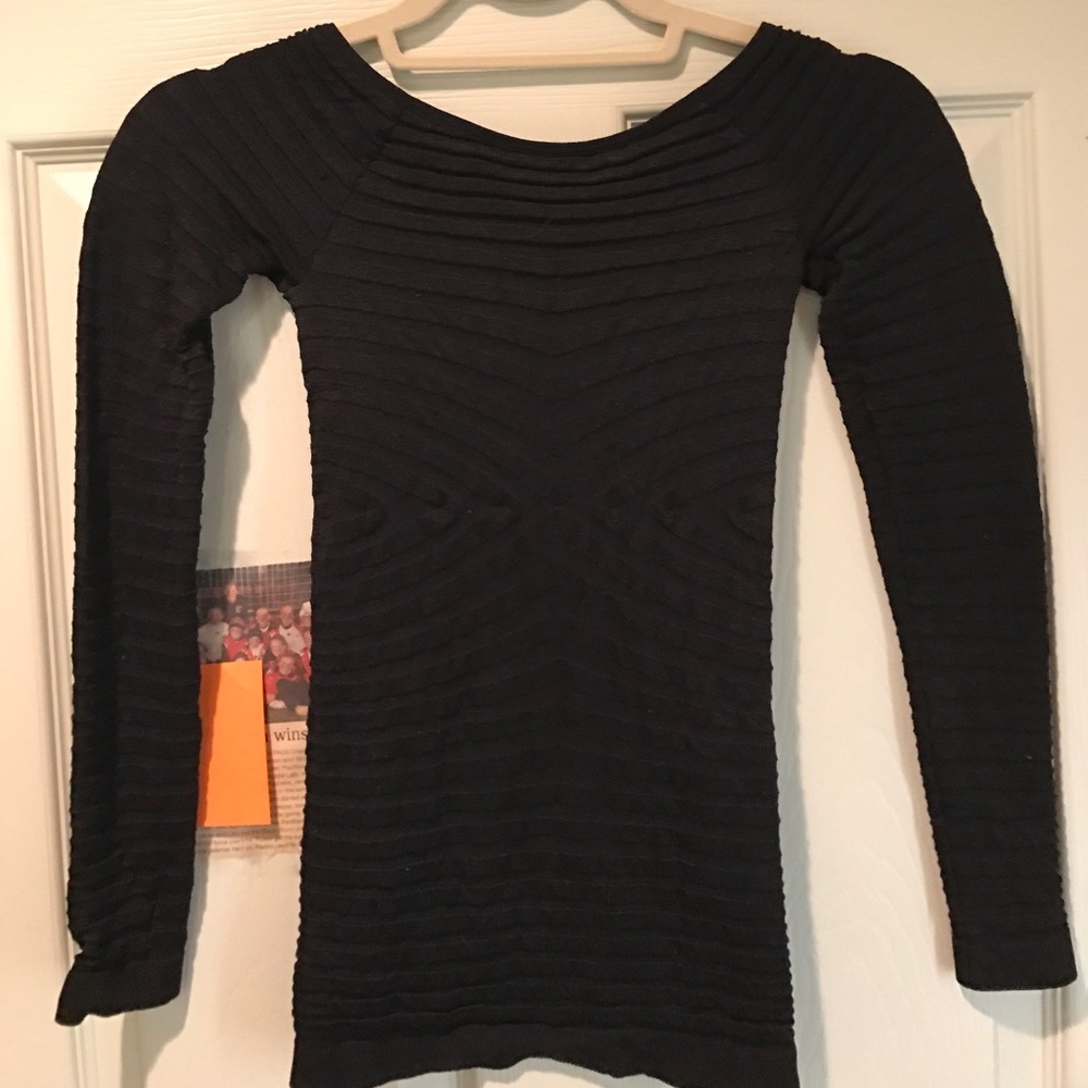 Black long sleeve shirt