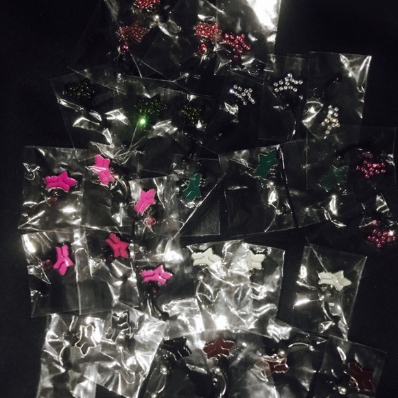 NEW set of 2 FOX RACING NAVEL BELLY RINGS - Picture 4 of 6