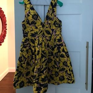 Jcrew yellow dress