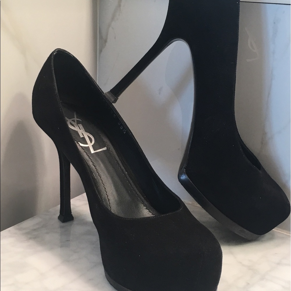 AUTHENTIC YVES SAINT LAURENT HIGH HEEL PUMPS EEUC