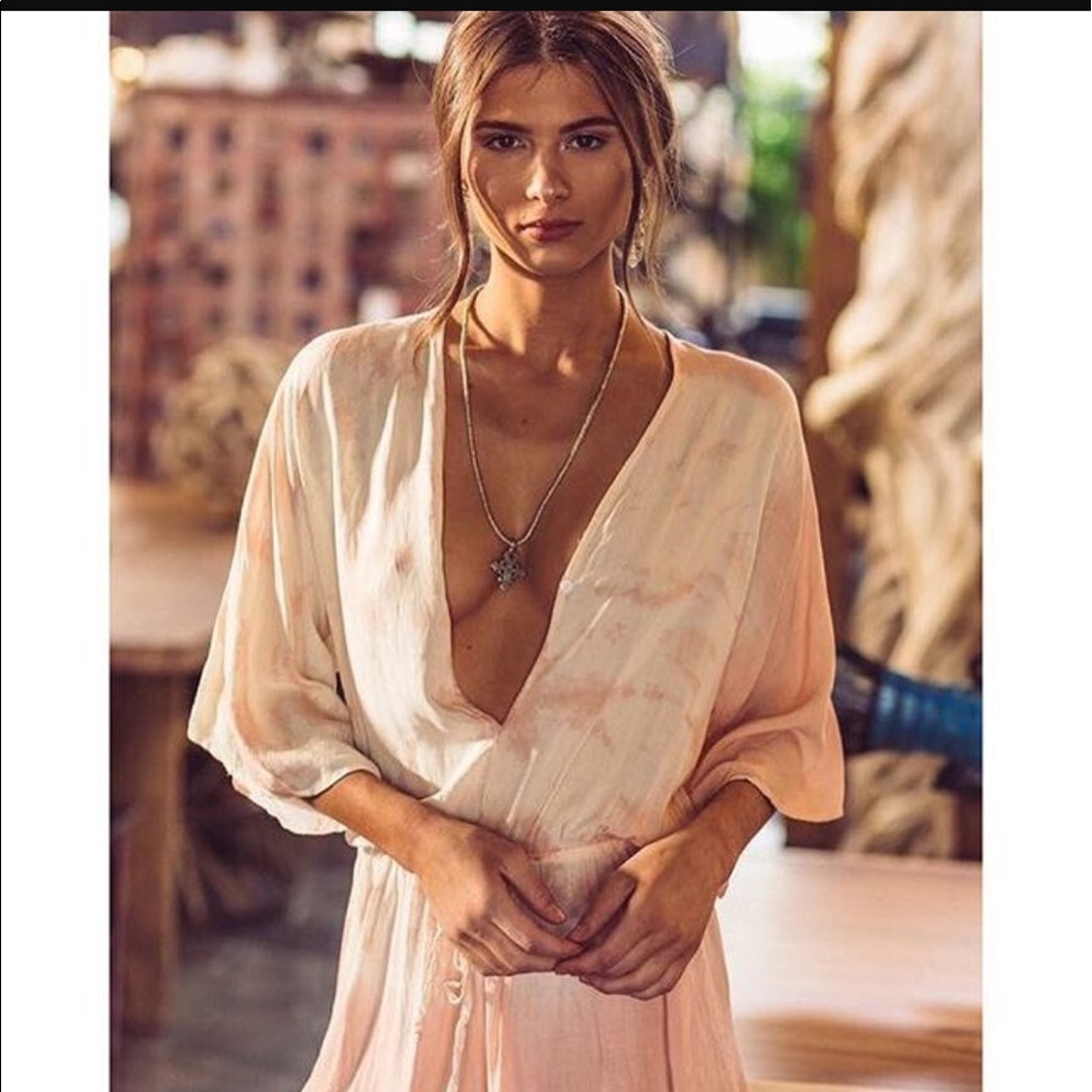 12th tribe tie dye Aakaa romper or cover up