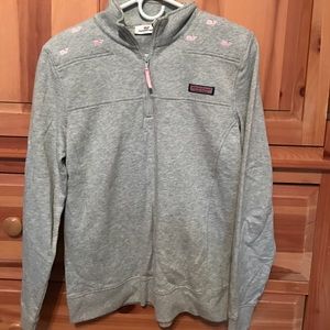 Vineyard vine grey shep shirt