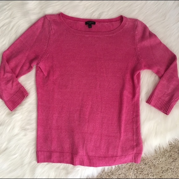 Talbots Sweaters - Talbots Lightweight Linen Sweater - Sz P