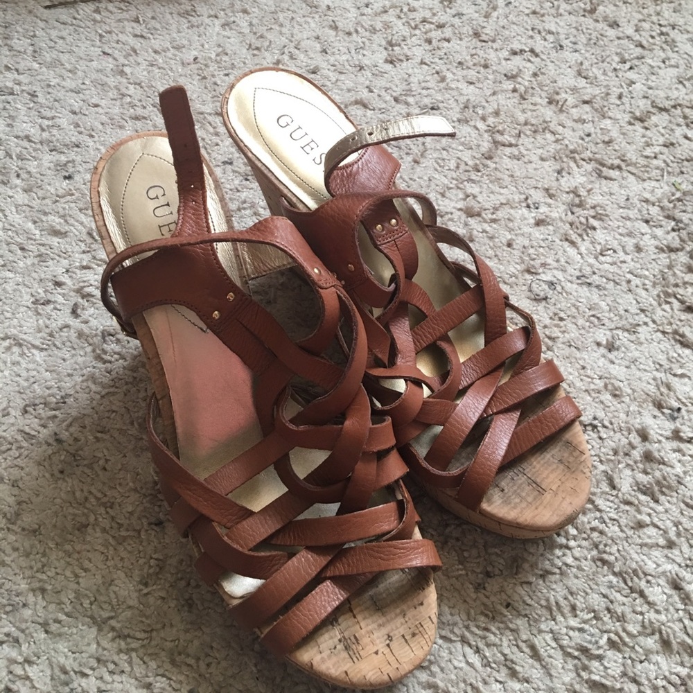 Guess wedge sandals
