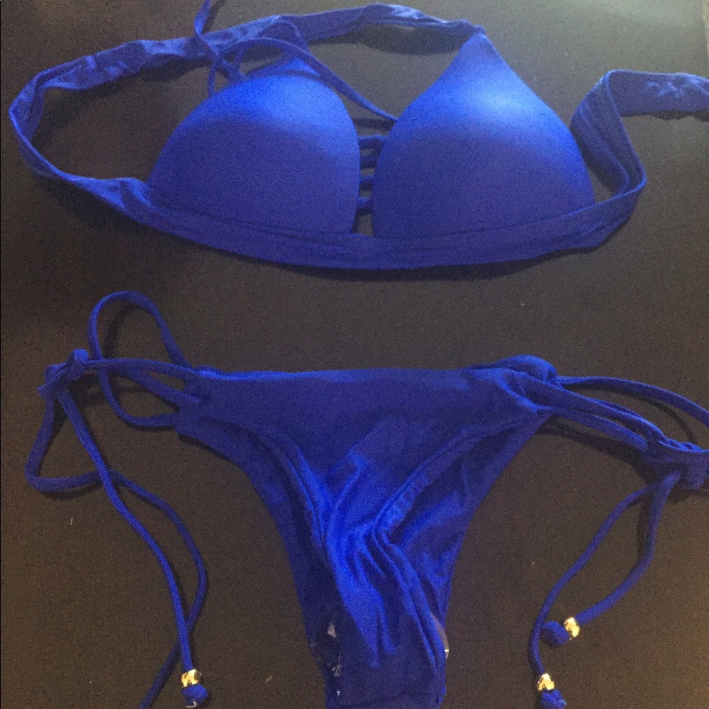 Royal Blue 2 Piece Swim Suit