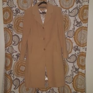 Kenneth Cole Reaction Camel Wool Coat