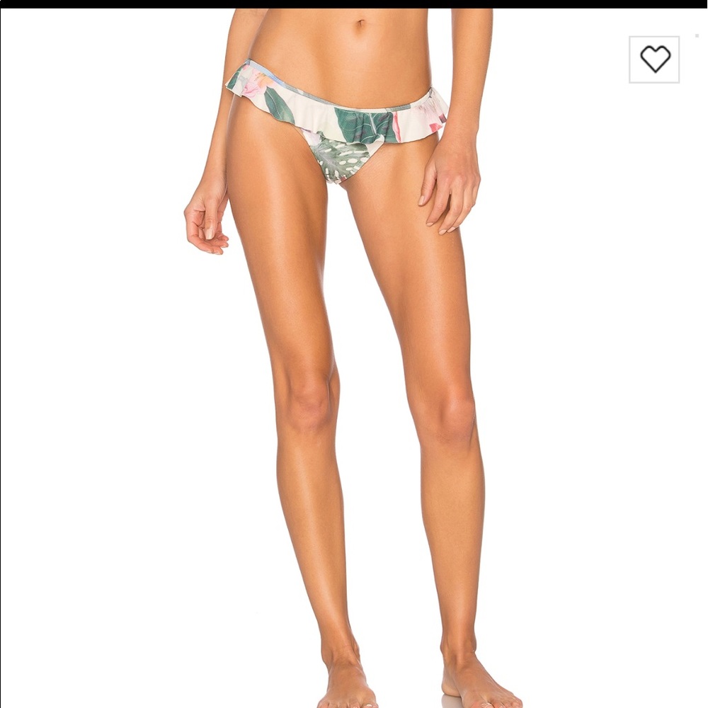 NWOT Lovers + Friends tropical oasis bikini bottom