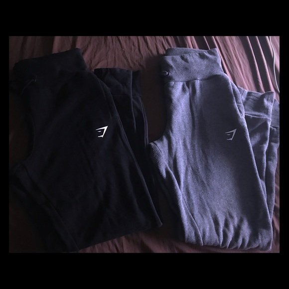 Gymshark High waisted Jogger Bundle - BLK and GRY - Picture 3 of 3