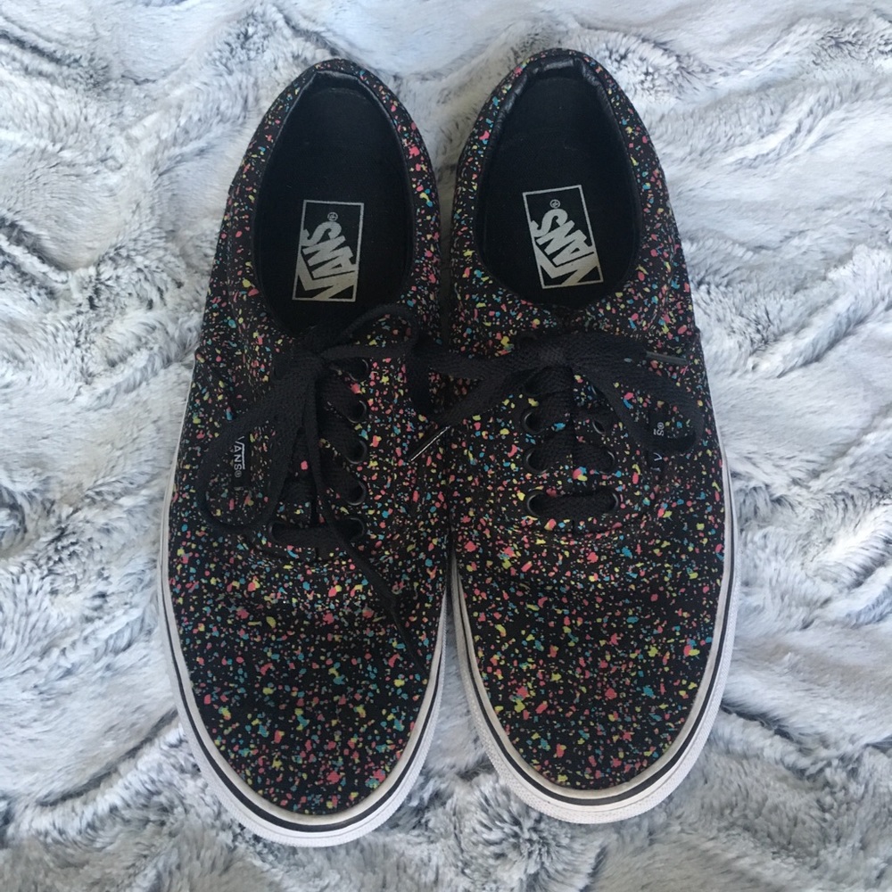 Paint Splatter Vans