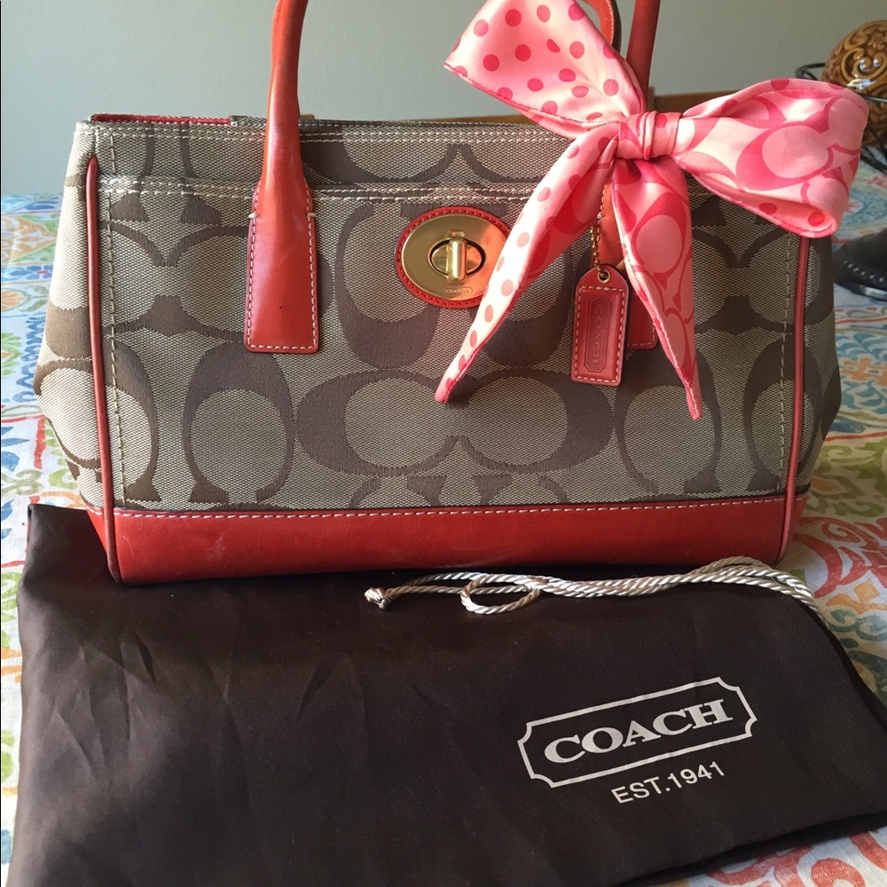 Coach purse with Bag
