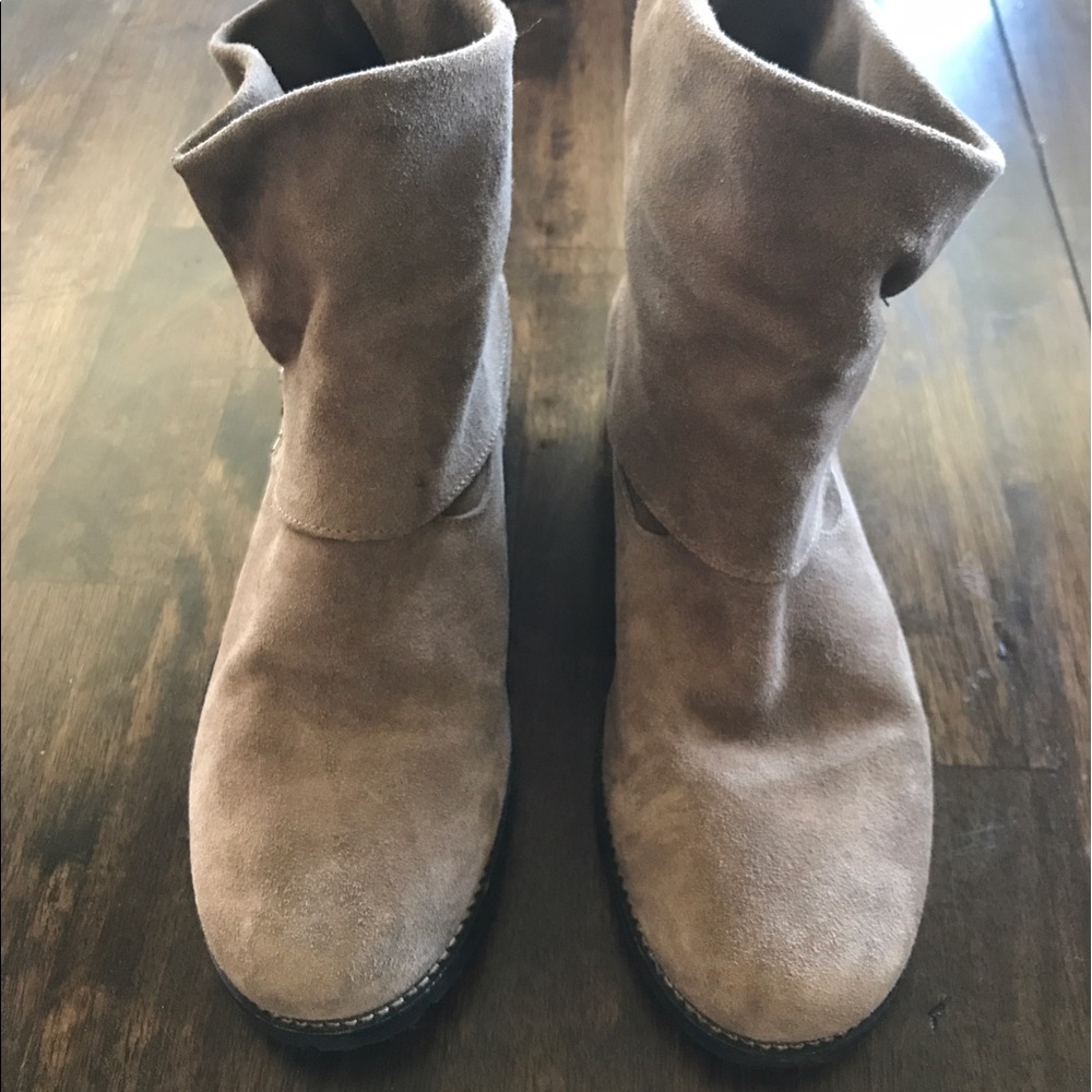 Tan Ankle Booties