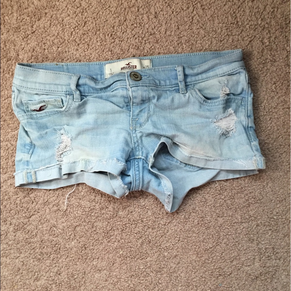 Baby Blue Hollister Shorts