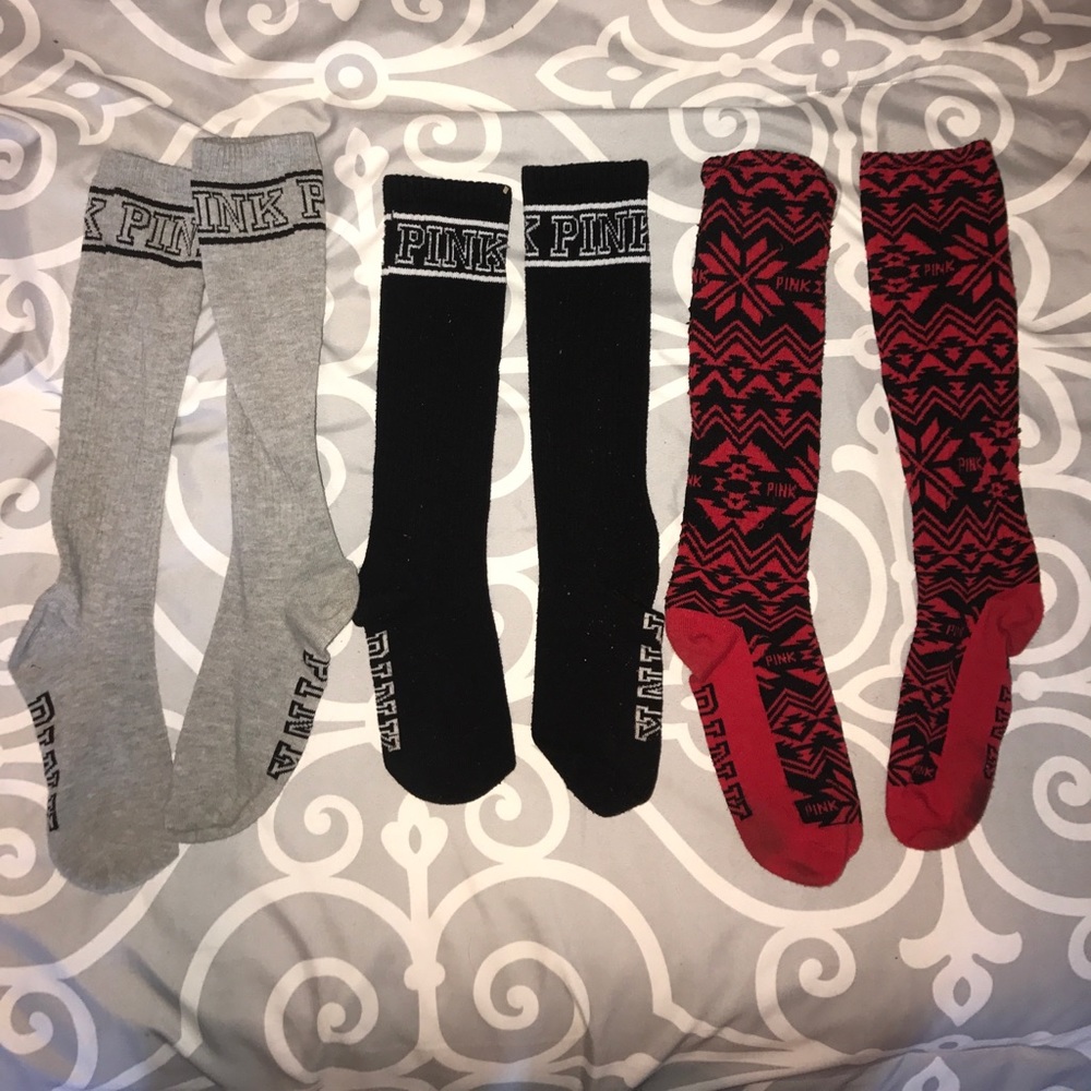 Bundle of 3 Victoria's Secret Socks