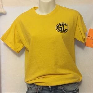 Yellow South Carolina tshirt