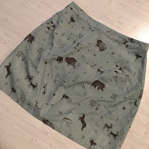 In God We Trust Animal Print Skirt - Picture 3 of 4